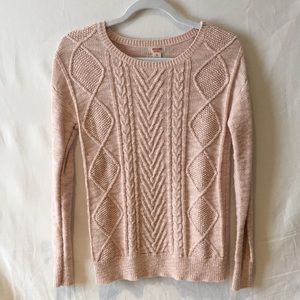 MOSSIMO pink sweater
